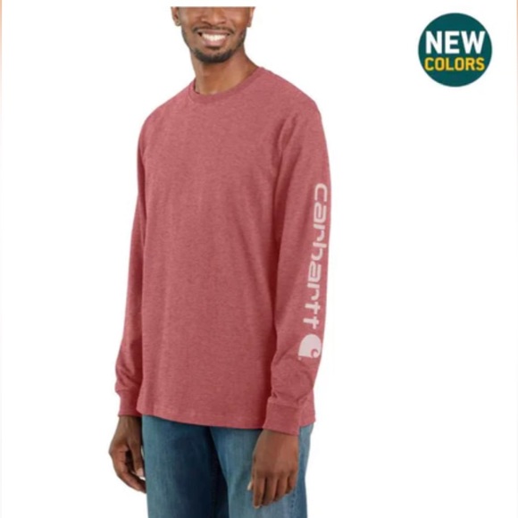 Carhartt Loose Fit Heavyweight Long-Sleeve - Picture 1 of 4